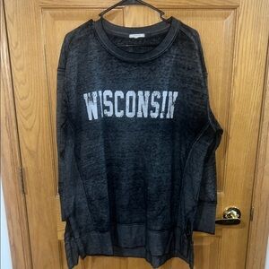 Wisconsin Black Sweatshirt Maurices